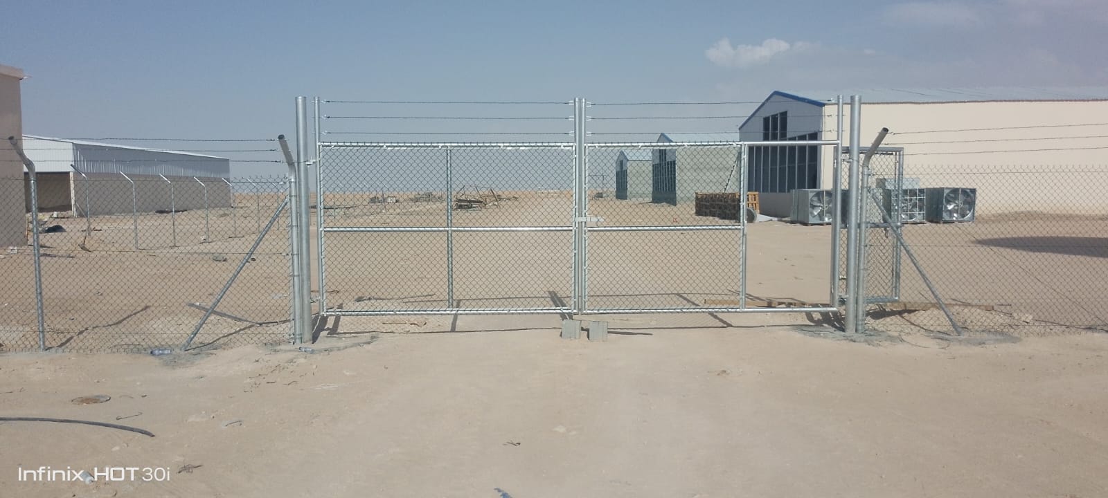 بوابة سياج مجلفن